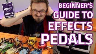 A Beginner's Guide To Guitar Effects Pedals...Effect Types Explained!