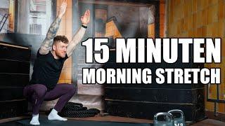 Eingerosteter Körper Morgen Stretching | 15 Minuten und es geht dir besser!