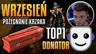 GUCIO | STRIM ŻAŁOBNY | TOP 1 DONEJTOR | PODSUMOWANIE DNIA #119 | WRZESIEŃ