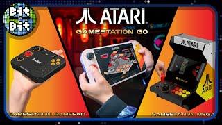 Atari Unveils Handheld with Built-In Trackball and Paddle!