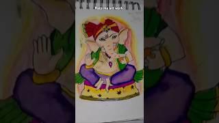 ganesh ji drawing by rk arts #new #drawing #ytshorts #shorts #ganesh #best