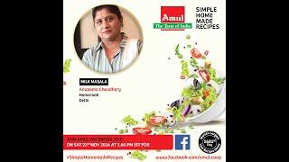 Chef Anupama Chaudhary, Episode 8888 #SimpleHomemadeRecipes Facebook Live