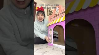 I built a little bakery scratcher for my kitty!