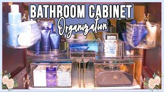 BATHROOM CABINET STORAGE IDEAS || Shirlee Alicia