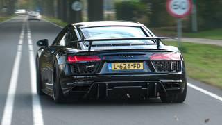 Sports & Supercars Accelerating LOUD! Tunnelrun! 1100HP+ Twin Turbo R8, Capristo Aventador, M3 E90!