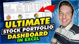 LIVE Stock Portfolio Dashboard in Excel in 30 Minutes!