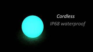 LED sphere IP68 swimming pool LED ball lighting