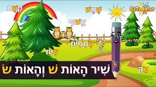 שיר ההבדלים בין שין ימנית ושין שמאלית | ש' שמאלית ו-ש' ימנית  EZToddler