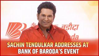 Live : Bank of Baroda announces Sachin Tendulkar as Global Brand Ambassador of BoB | Mumbai