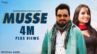 Musse - Full Song | Surender Romio, Ruchika Jangid | Anney Bee | New Haryanvi Songs Haryanavi 2020