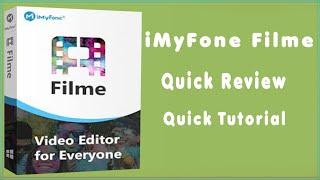 iMyFone Filme Video Editor License Code Review How To Use iMyFone Filme Tutorial