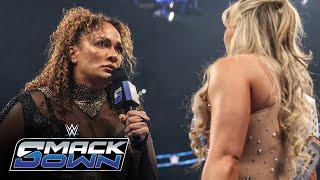 Tiffany Stratton is interrupted during championship celebration: SmackDown highlights, Jan. 10, 2025