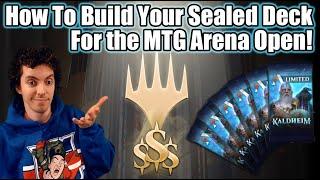 How To Build Your Sealed Deck For The MTG Arena Sealed/Limited Open!