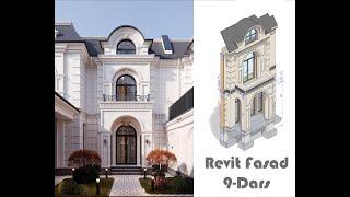 Revit Classic fasad 9-dars. Karnizlar