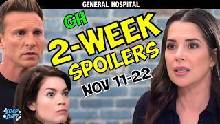 General Hospital 2-Week Spoilers Nov 11-22: Jason Snaps, Liz Vents & Sam’s Gut Wrenching Funeral #gh