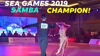 CHAMPION! PHILIPPINES- SAMBA SEA GAMES 2019 DANCESPORTS 4K QUALITY WILBERT PEARL SOLO DANCE