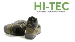 Hi-Tec Multiterra Trail Mid Hiking Boots - Waterproof (For Men)