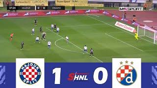 Hajduk Split protiv GNK Dinamo Zagreb [1-0] | SuperSport HNL 2024/25 | Vrhunci utakmice!