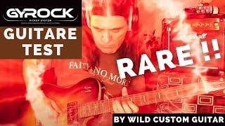 I'm testing a Rare guitar !! The Gyrock by Wild Customs Guitar