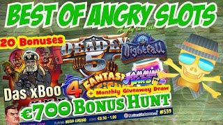 *Epic 20 Bonus* €700 SLOTS BONUS HUNT - Best Of Angry Slots - Deadly 5, Golden Catch & more.