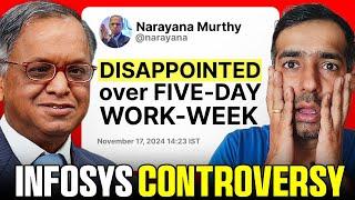 Infosys founder Narayan Murthy Sir Controversy | 6 Days Per Week | 14 Hours a Day | Manohar Batra