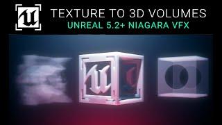 Unreal Engine 5 - 3D Volumes From Textures Niagara Tutorial