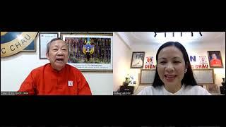 Thầy Tổ Bùi Quốc Châu rung chuông trong lớp Diện Chẩn nâng cao 2022