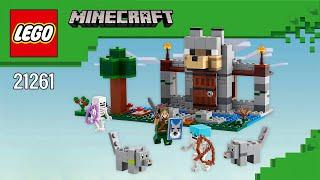 LEGO® Minecraft The Wolf Stronghold (21261)[312 pcs] Step-by-Step Building Instructions | TBB