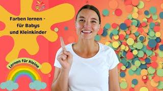 Farben spielerisch lernen - für Babys und Kleinkinder - Lernen für Kleine mit Miss Josi - Lernvideos