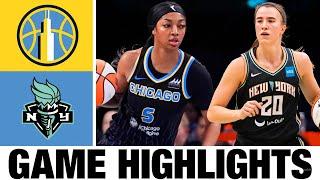 Chicago Sky vs New York Liberty FULL GAME Highlights | 2024 Women's Basketball