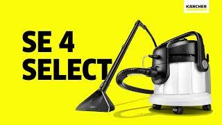 Clean Fibres of Textile Surfaces With The SE 4 Select Spray Extraction Carpet Cleaner | Kärcher UK