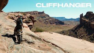 Riding the CLIFFHANGER TRAIL | MOAB High Exposure Dirt Bike Riding | Part 1