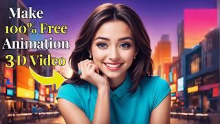 Make Animation Video | 100% FREE AI Video Generator & Text To Speech AI