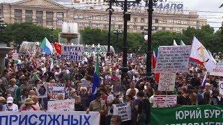 В Хабаровске не прекращаются протесты в поддержку Сергея Фургала / LIVE 12.09.20