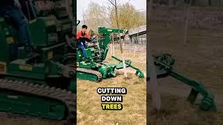 Advanced tool for removing trees from the roots #advancedtechnology #shorts #technology #trending
