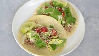 Mexican Slow Cooker Pork Carnitas Tacos