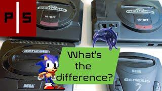 Comparing the Four Official Sega Genesis Models | Pixel Slayers 4K