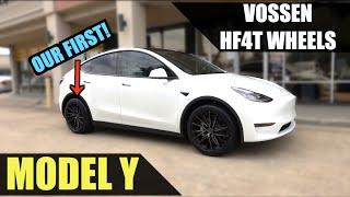 Our 1st Tesla Model Y with Vossen Wheels! | EVS Vlog