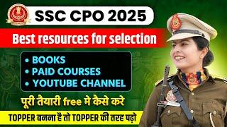 SSC CPO 2025 Preparation Strategy | Best Books for SSC CPO 2025 | Delhi Police Sub Inspector