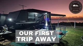 Andie and Simon's First Caravanning Adventure | Exploring Brighton Beachfront Holiday Park!