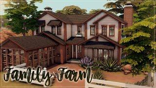 Семейная ферма | Симс 4: Строительство | Family Farm | The Sims 4: Speed Build
