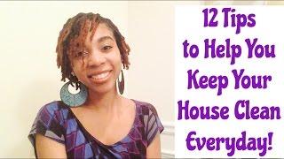 The Habits of a Homemaker | 12 Tips to Help You Keep Your House Clean Everyday!