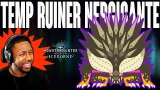 MHW Iceborne ∙ Tempered Ruiner Nergigante First Attempt.. [Solo Longsword]