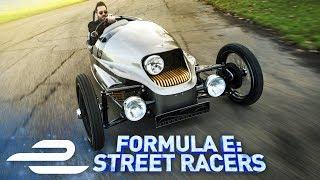 Morgan EV3, Classic Car w/ Electric Engine! Formula E: Street Racers - Full Episode