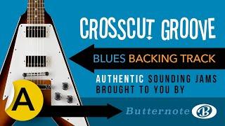 Crosscut Groove Rhumba blues backing track in A | Albert King vibes!