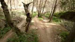 Kawasaki MTB enduro trail in Málaga, Switchbacks Malaga