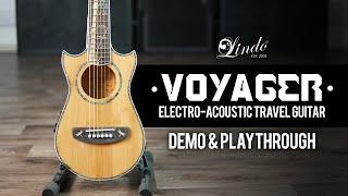 Lindo Bamboo Voyager V2 Electro Acoustic Travel Guitar | Demo and Playthrough