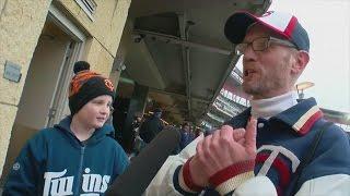 Baseball Fans Fill Target Field For Twins Home Opener