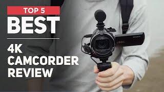 5 Best 4K Camcorder for 2025 [ Top Rated Models ]