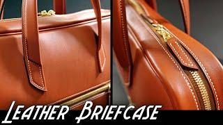 Leather Briefcase Tutorial Pt1- FREE 10min Preview